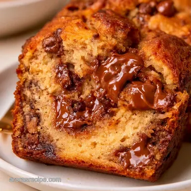 Chocolate Chip Banana Bread (75 Min) Recipe Card