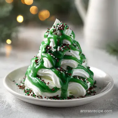 Christmas Tree Cake Dip Recipe for 15 Servings Recipe Card