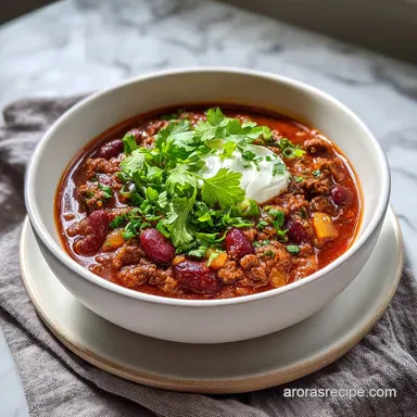 Classic Beef Chili Recipe: Velvety Finish