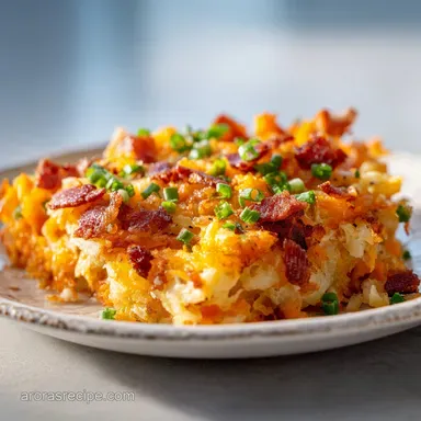 Hashbrown Casserole with Golden Crust in 55 Minutes