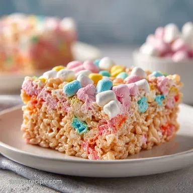 Rice Krispie Treat with Marshmallows in 15 Minutes