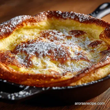 Foolproof Classic Hootenanny Recipe The Ultimate Puffy Oven Pancake Recipe Card