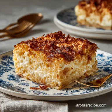 Classic Sweet Noodle Pudding Kugel Ultra-Creamy and Crunchy Top