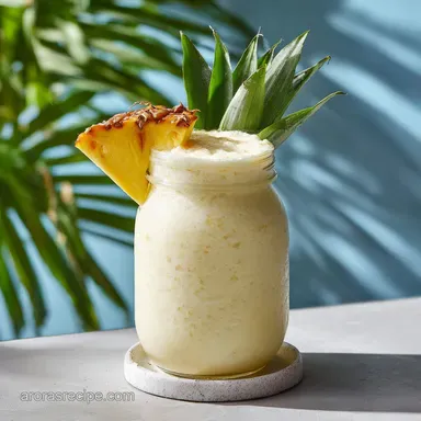 Delicious Coconut Water Smoothie With Pineapple To Cool You Off