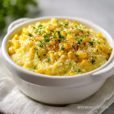 Creamed Corn Casserole Recipe for 10 Servings