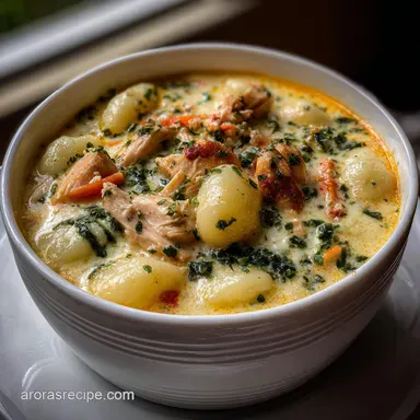 Chicken Gnocchi Soup: Restaurant-Quality Comfort Made Easy Recipe Card