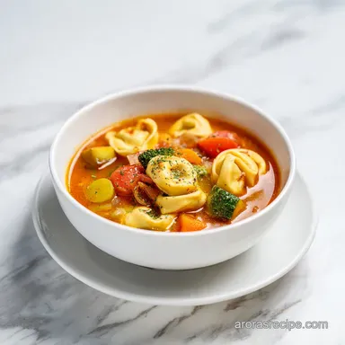 Creamy Chicken Tortellini Soup: A Cozy 40-Minute Recipe