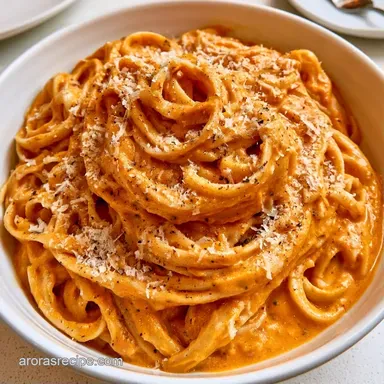 Pumpkin Alfredo in 20 Minutes Recipe Card