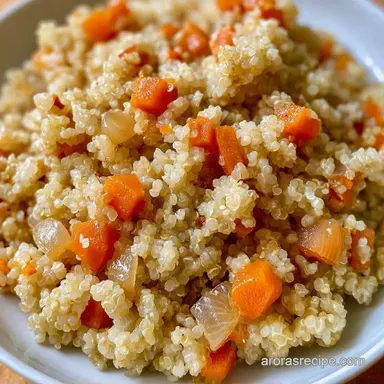 Quinoa Atamalada Recipe for 4 Servings Recipe Card