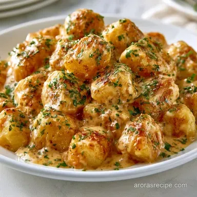 Creamy Steakhouse Potatoes in 55 Minutes Recipe Card