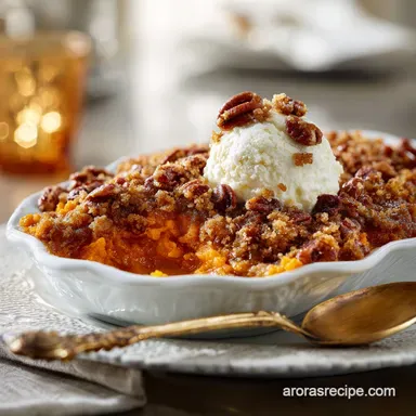 Sweet Potato Casserole with Pecans: Ultimate Creamy Pecan Streusel Recipe Recipe Card