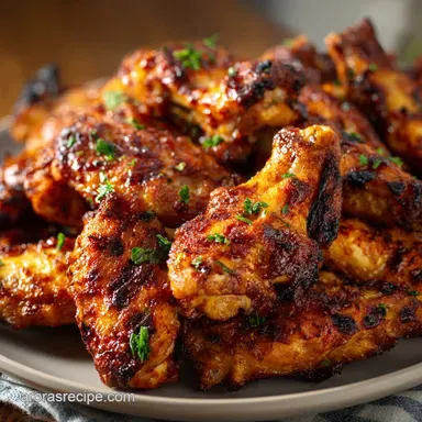 Air Fryer Frozen Chicken Wings The Ultimate Crispy NoThaw Cheat Sheet Recipe Card