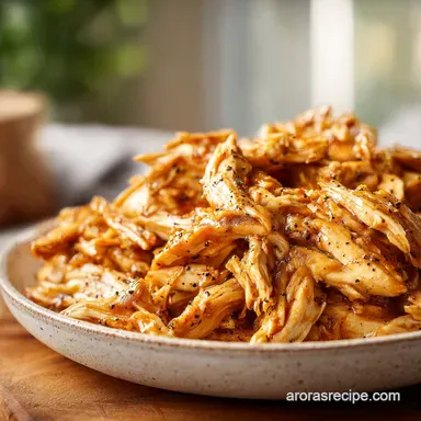 Crockpot Shredded Chicken with Thighs: Ready for Meal Prep