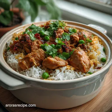 Curry Chicken and Rice: One-Pot Comfort in Under an Hour Recipe Card