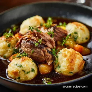 Duck and Dumpling: Classic Braised Winter Comfort Food Recipe