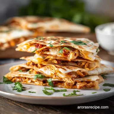 Chicken Quesadillas Recipe in 20 Minutes Recipe Card