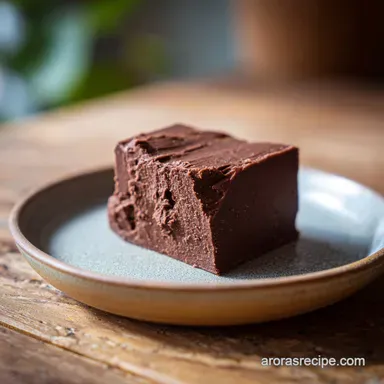 Chocolate Fudge Recipe With Condensed Milk Recipe Card
