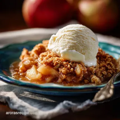 Apple Crisp Using Canned Apple Pie Filling: Quick Easy Oat Crumble