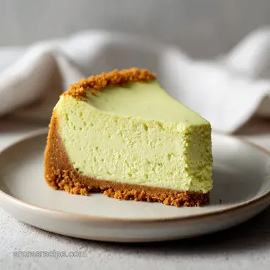 Easy Key Lime Cheesecake for 8 Servings: Creamy and Baked