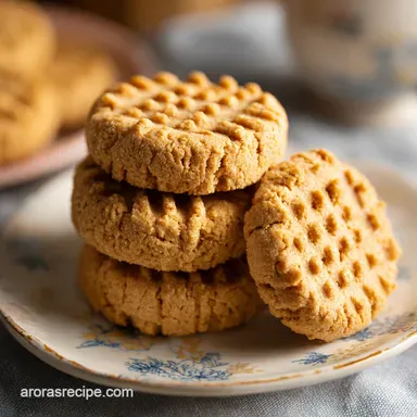 Easy Peanut Butter Cookies in 20 Minutes Soft and Chewy Recipe Card