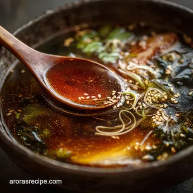 Hot Dashi Broth Effortless Ichiban Dashi Recipe for Umami Magic Recipe Card