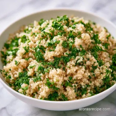 Herbed Quinoa Side with Lemon Recipe Card