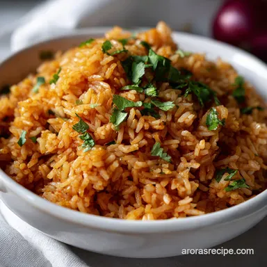 Homemade Mexican Rice: Arroz Rojo Recipe for Fluffy Flavor