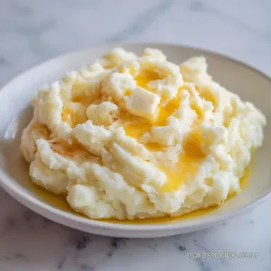 Mashed Potatoes with Sour Cream Recipe Card