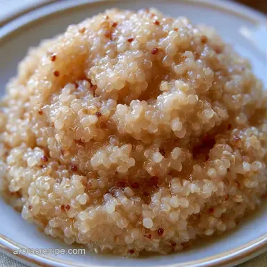 Fluffy Quinoa for 4 Servings Recipe Card