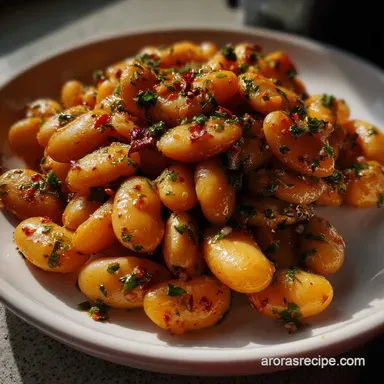 Garlic Butter Yellow Beans: Snap-Fresh Side Dish Recipe Card
