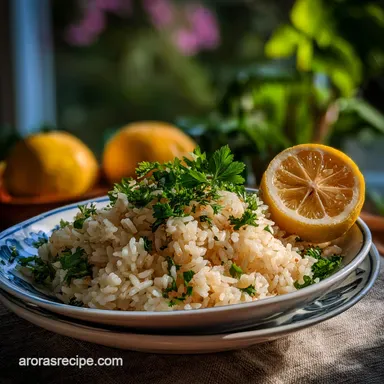 Greek Rice Recipe in 25 Minutes Recipe Card