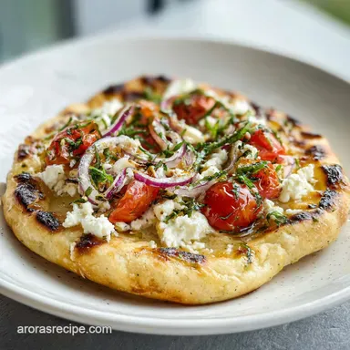 Greek Smashed Pita for 4 Servings in 23 Min Recipe Card