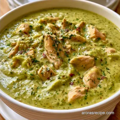 Green Chile Chicken Soup for 6 Servings