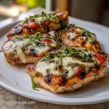 Grilled Chicken Margherita: Juicy Chicken Perfection Recipe Card