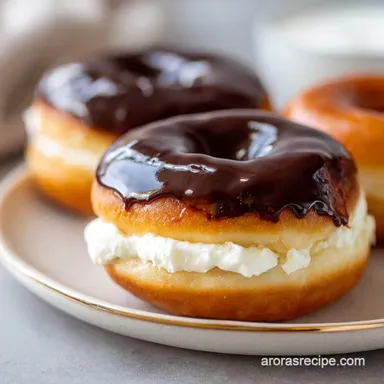 Boston Cream Hawaiian Donuts in 25 Minutes