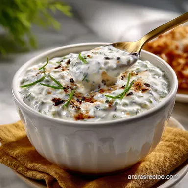 Healthy Ranch Dressing: High Protein Greek Yogurt Recipe Recipe Card