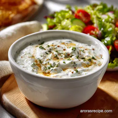 Healthy Ranch Dressing: High Protein Greek Yogurt Recipe