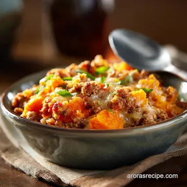 Ground Turkey Sweet Potato Casserole: Healthy Comfort Food for Dinner