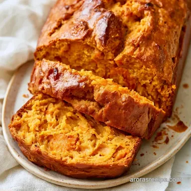 Sweet Potato Bread with Coconut Oil Recipe Card