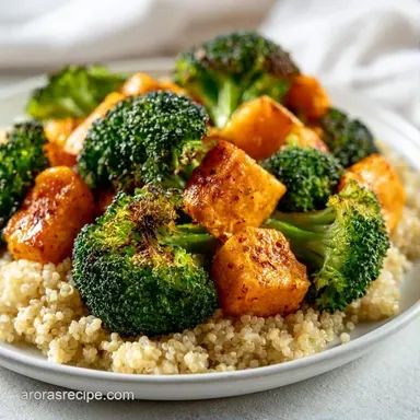 Healthy Vegetarian Quinoa Dinner for 4 Recipe Card