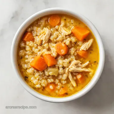 Chicken Barley Soup in 60 Minutes