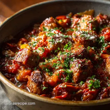 Rustic Italian Sausage Cacciatore Our Easy Weeknight Comfort Food