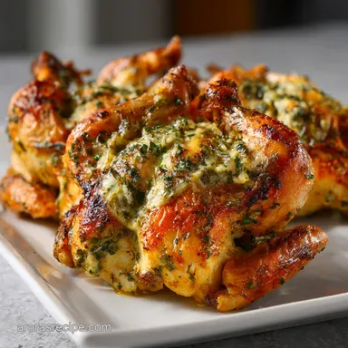 Herb Butter Cornish Hens: Crispy Baked Recipe Card