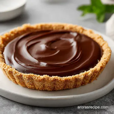 Chocolate Cream Pie with Graham Crust