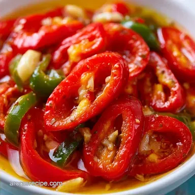 Pickled Hot Peppers in 20 Minutes