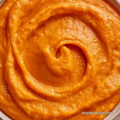Roasted Pumpkin Puree for 6 Servings Recipe Card