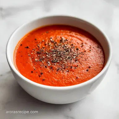 Homemade Tomato Soup: Roasted