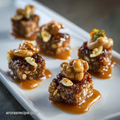 The Kensington Crunch Posh Earl Grey Ginger Caramel Nut Snacks Recipe Card