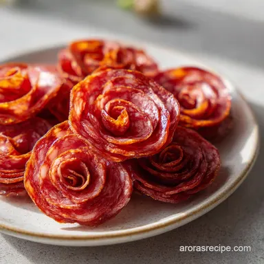 Salami Roses in 5 Minutes | Architectural Meat Appetizer