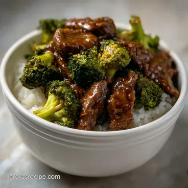 Instant Pot Beef and Broccoli Recipe | Tender Beef Recipe Card